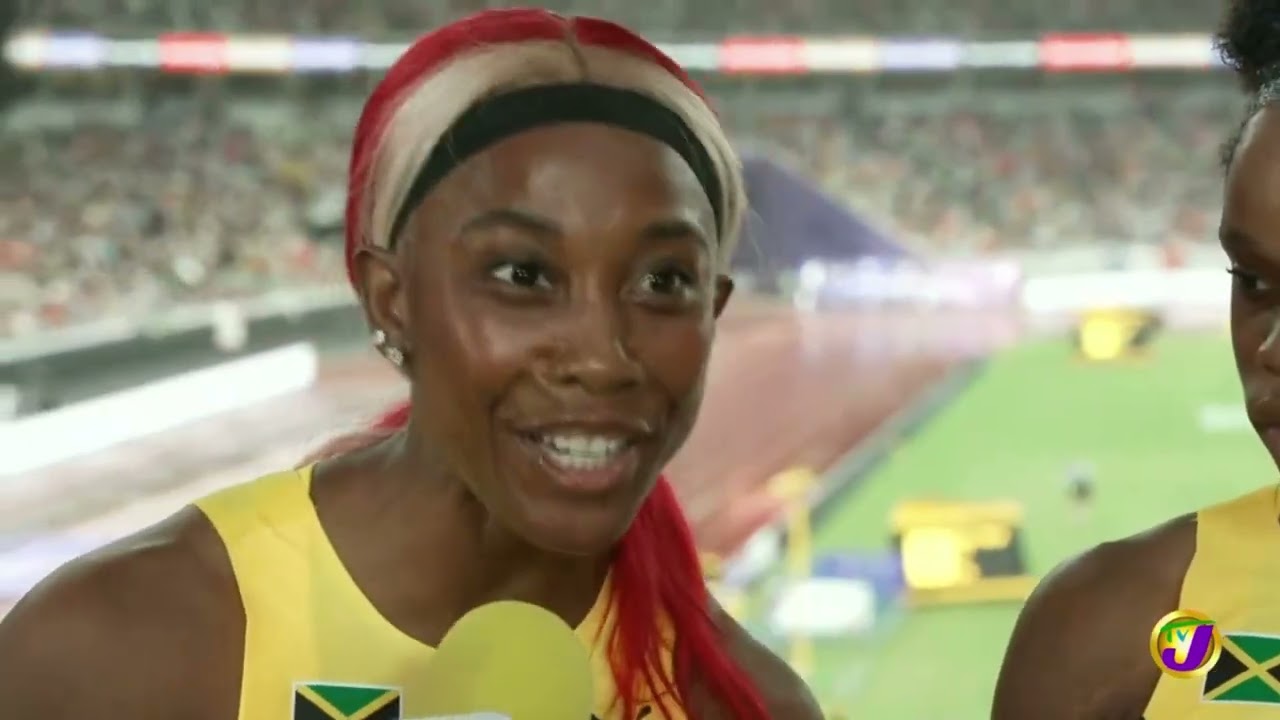 Shelly Leads Off Silver Medal Winning Women's 4x100M Team | TVJ Tokyo2025