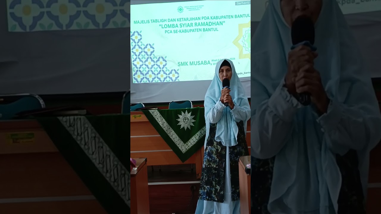 Kultum Ramadhan 1447H  hari pertama,. disampaikan oleh Bunda Hj Muslikhah,.S.Pd