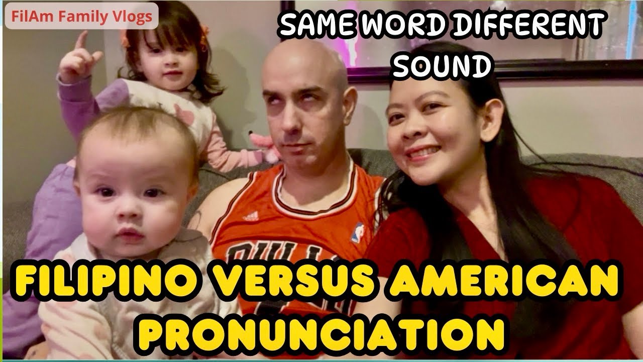 FILIPINO VERSUS AMERICAN ACCENT 🇵🇭🇺🇸 | Filipino American Couple | Funny Video 