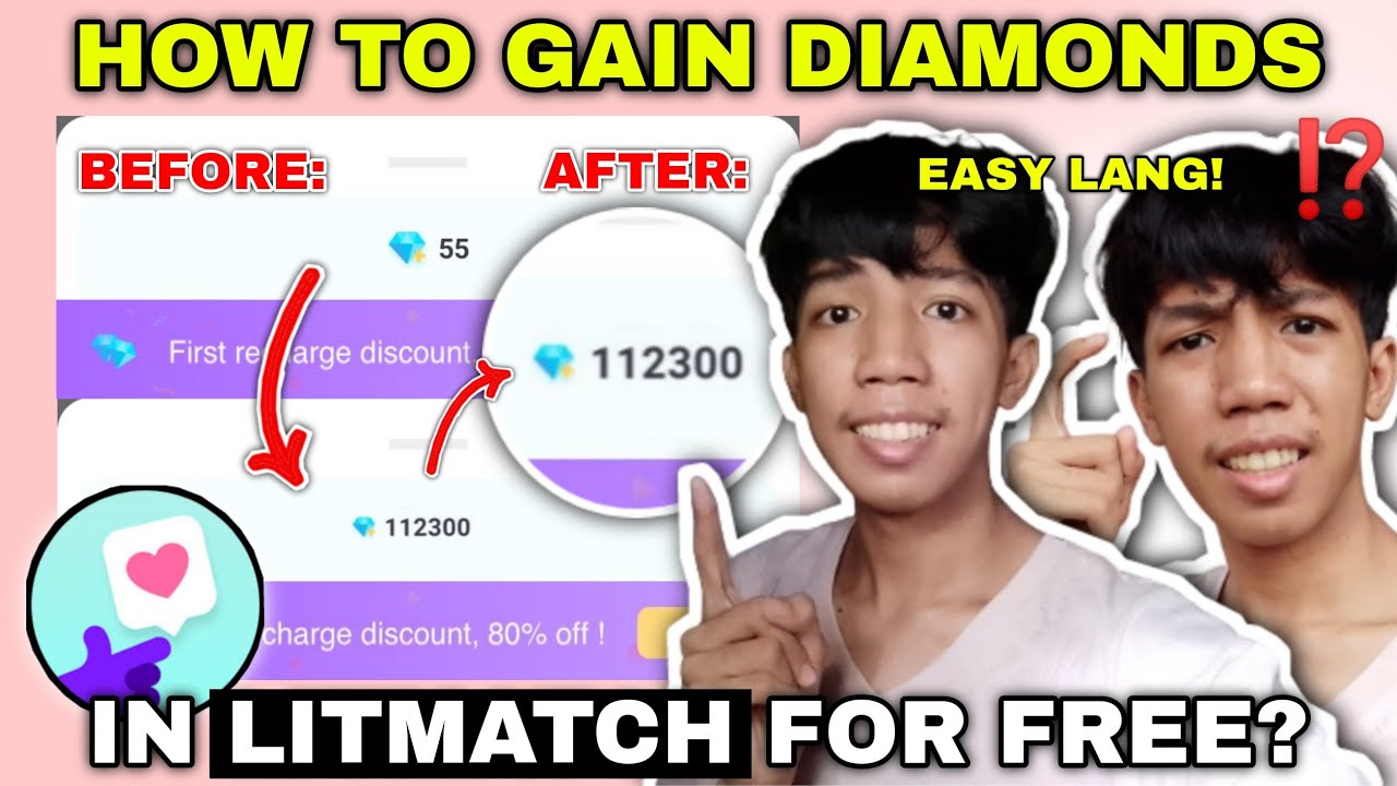 HOW TO GET DIAMONDS IN LITMATCH APP FOR FREE (UNLIMITED DIAMONDS) LITMATCH GAIN DIAMONDS FREE!