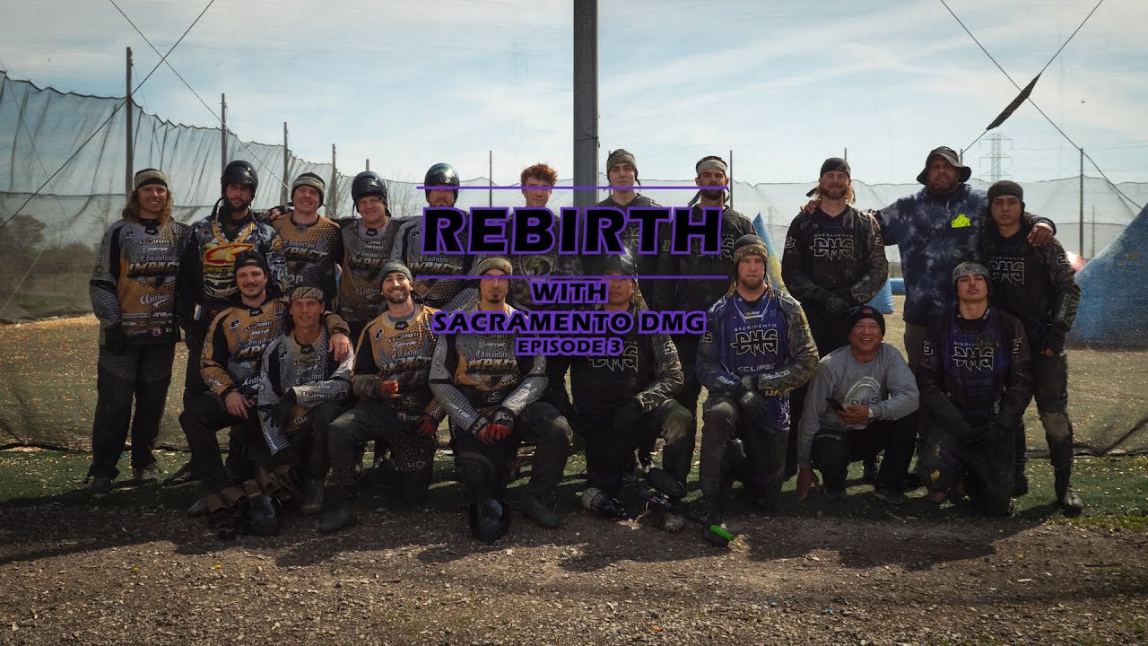 Rebirth: With Sacramento DMG EP 3: Practice Vs Edmonton Impact, Professional Paintball Documentary
