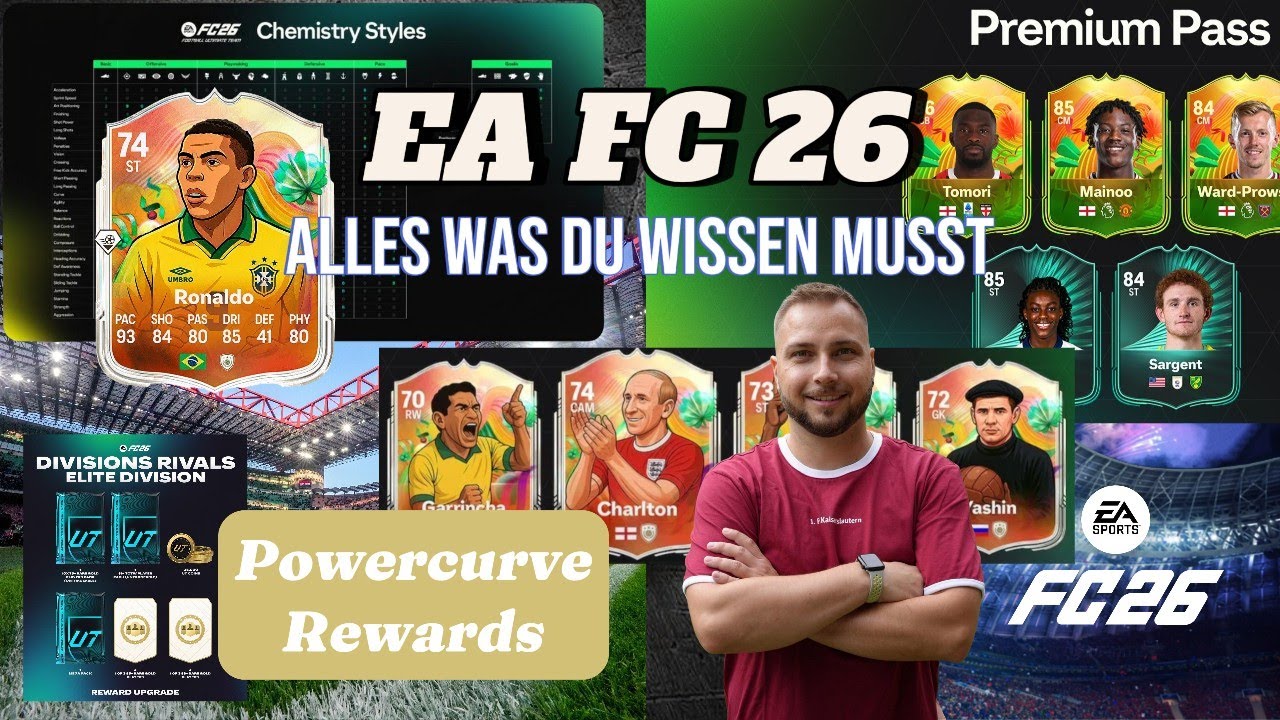 Alles was du über FC 26 wissen musst - Powercurve, Rewards, Chemistry-Styles, Web-App I Gewinnspiel