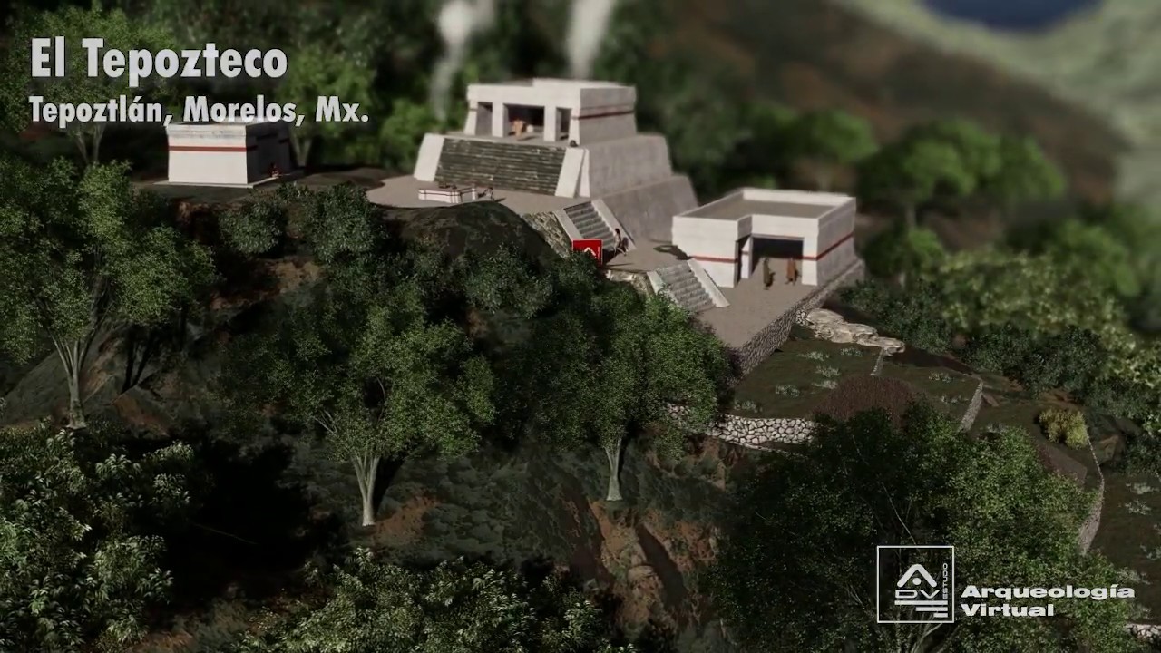 EL TEPOZTECO ▪️Maravillas del México Antiguo - advestudio.com▪️