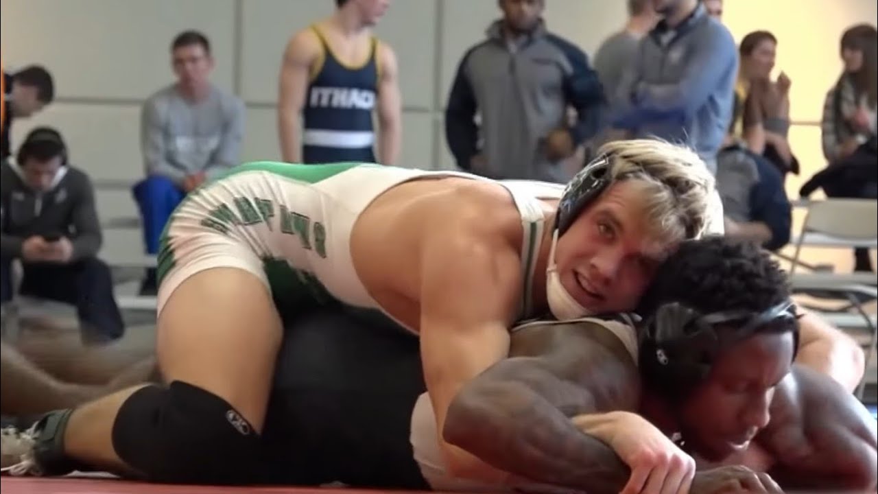 141 LBS Greg Warner (York) v Robert Cunningham (Ferrum) Wrestling