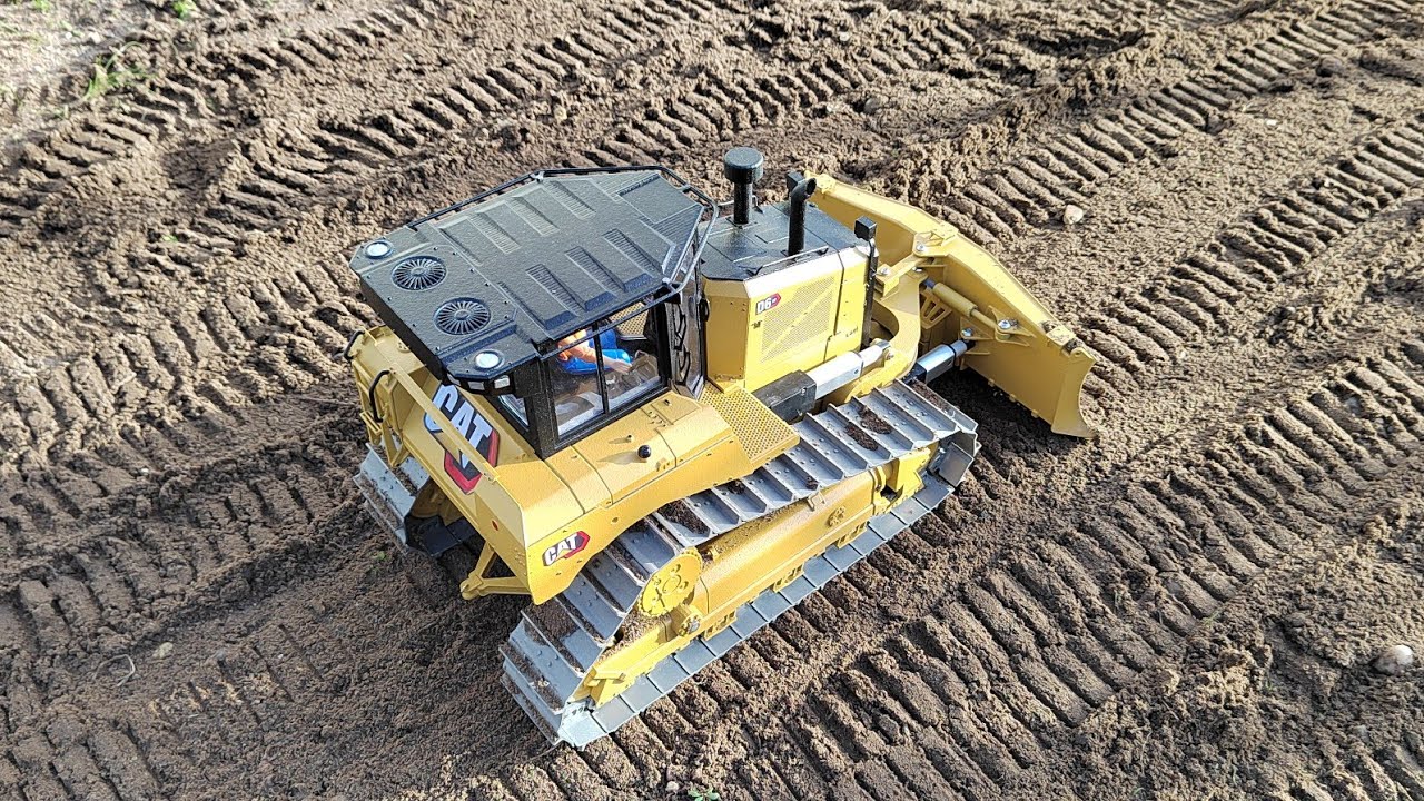 caterpillar D6 XE LPG rc 3D print prototype