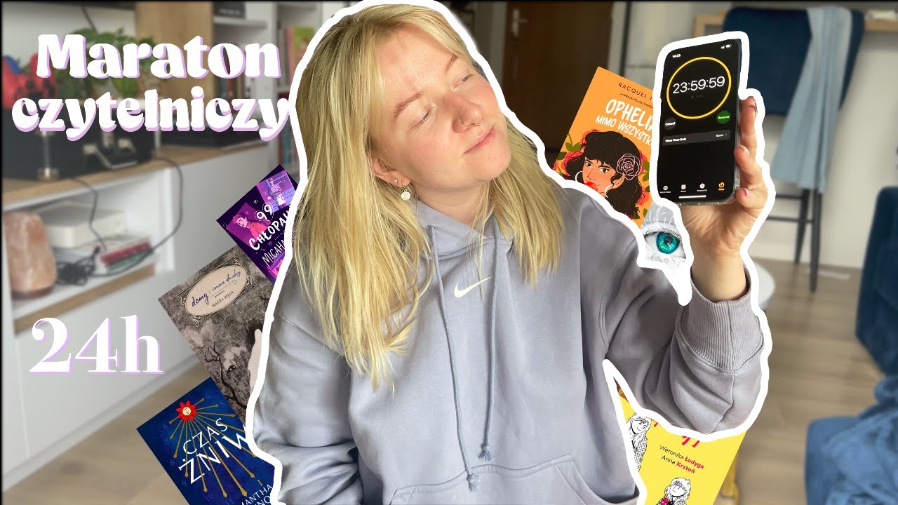 maraton czytelniczy 24h!!! | 😱📖👀 readathon, ile książek przeczytam w 24 godziny?