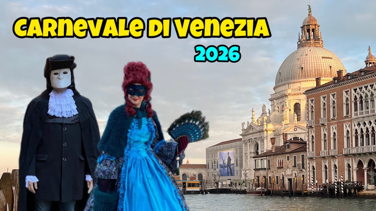 Il nostro carnevale Veneziano 2026! ci mettiamo le Maschere!
