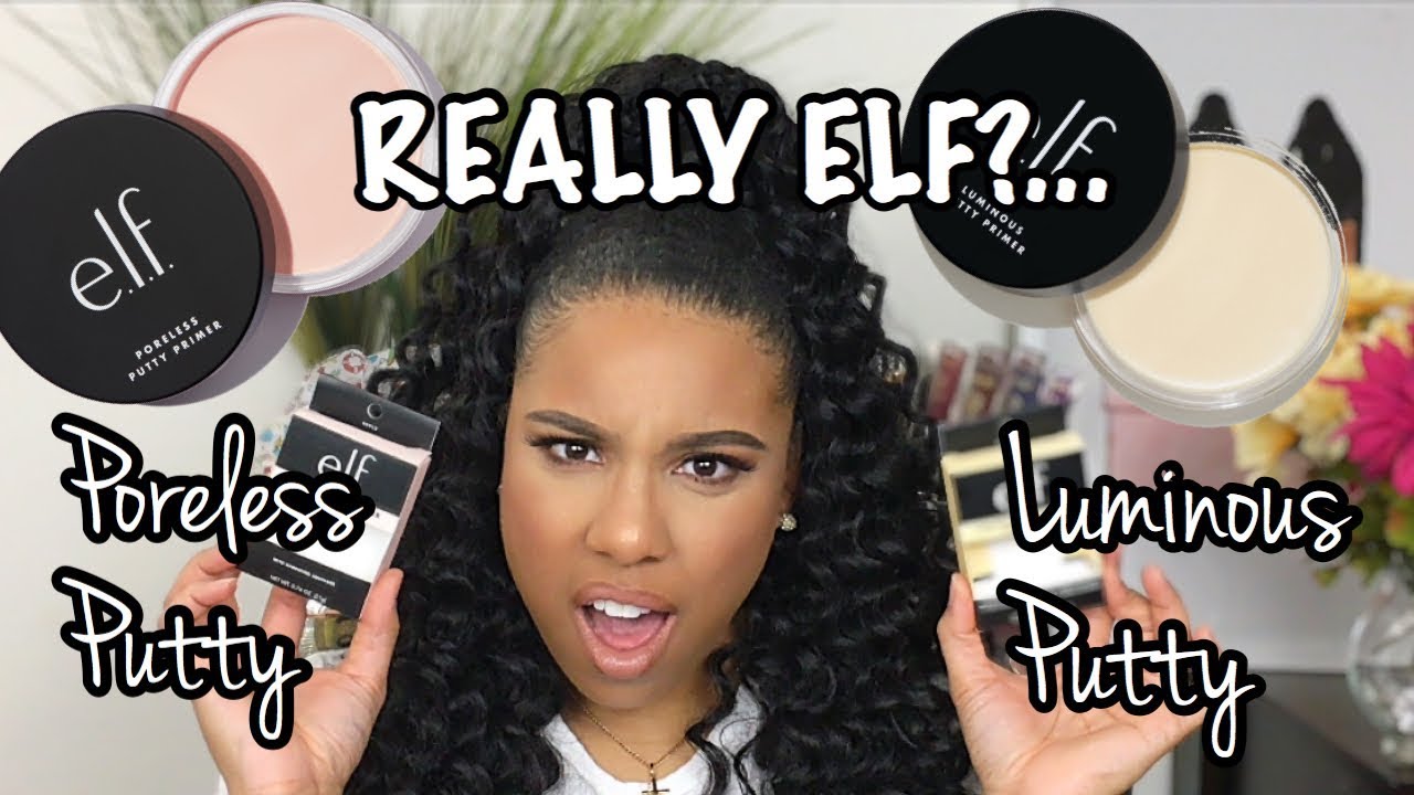 *NEW* ELF PUTTY LUMINOUS PRIMER VS ELF PORELESS PRIMER| LaMonicas Lab