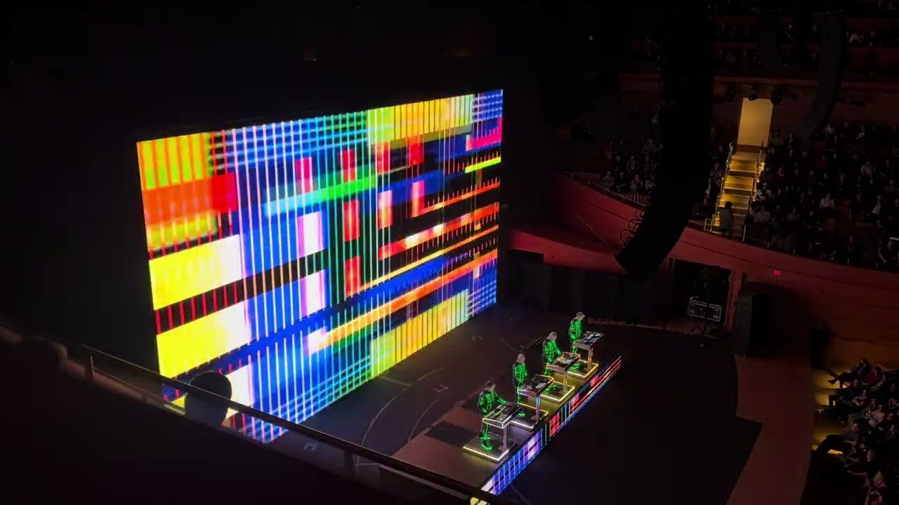 Kraftwerk live at Disney Hall LA 2024-05-30