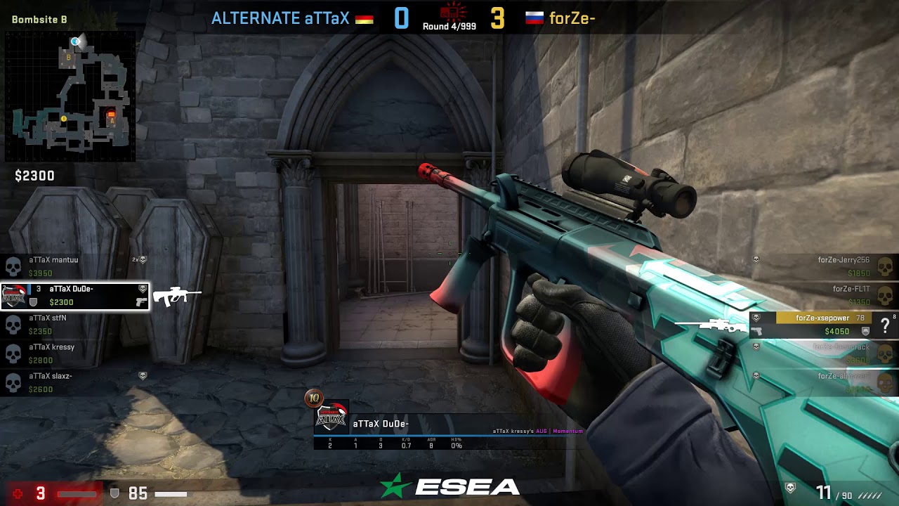 ESports - CS:GO, forZe vs ALTERNATE aTTaX, ESEA MDL Season 30 Europe (26th of March 2019), Infern...