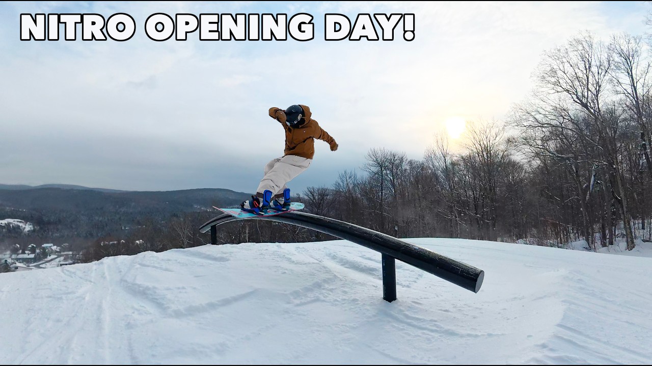 ДЕНЬ ОТКРЫТИЯ NITRO в CARINTHIA PARKS MOUNT SNOW! (2024)