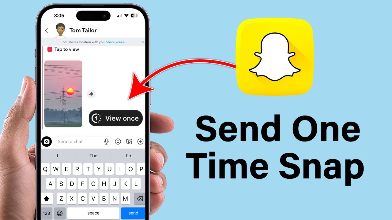 How to send one time snap on Snapchat (Android & iOS)