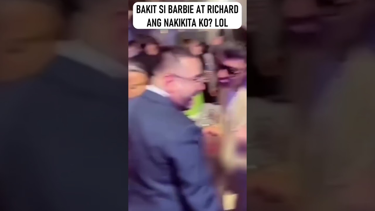 BAKIT C BARBIE IMPERIAL AT RICHARD ANG NAKITA LOL🤣 #abscbnball2025#barbieimperial#richardgutierrez