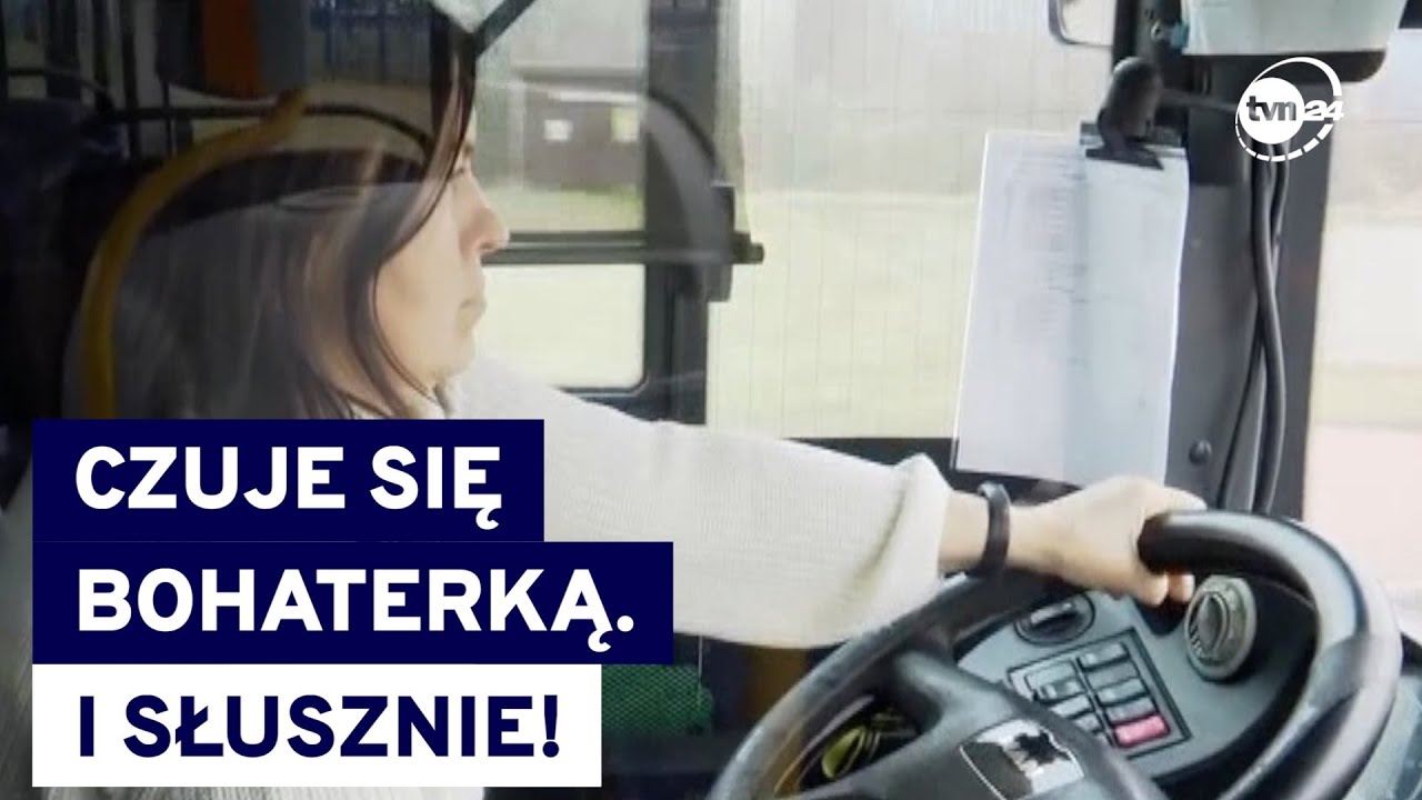 Kierująca autobusem uratowała 15-latka, którego zaatakował pijany nożownik @tvn24