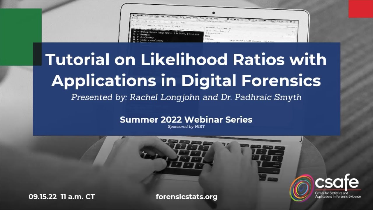 Tutorial on Likelihood Ratios with Applications in Digital Forensics