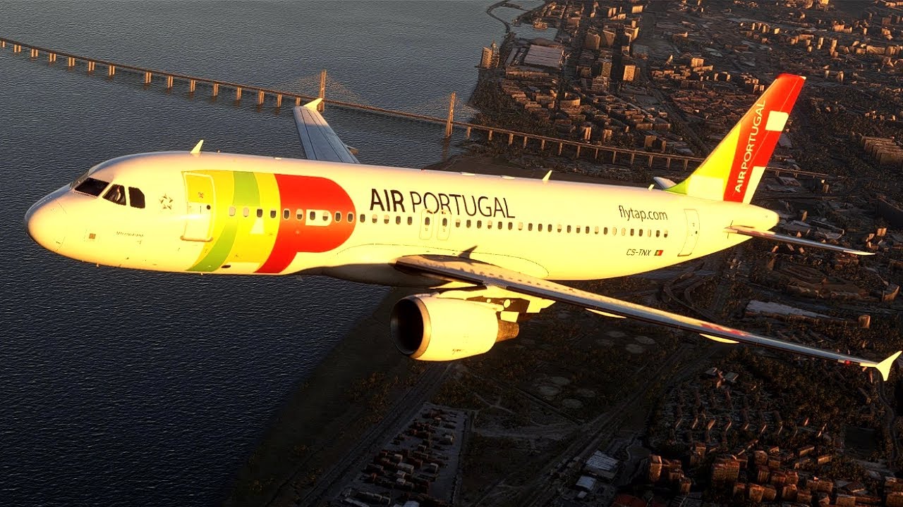 TAP Air Portugal A320: Full Flight from Lisbon to Paris Orly