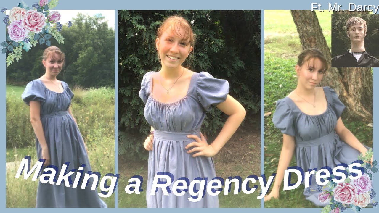Making a regency dress! | How to make your own historical regency dress