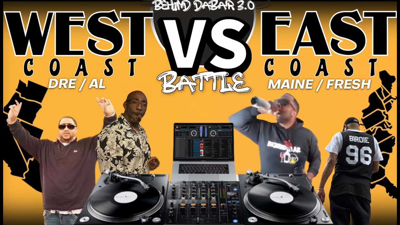 Behind Dabar Live Presents: West Coast vs East Coast Verzuz Battle