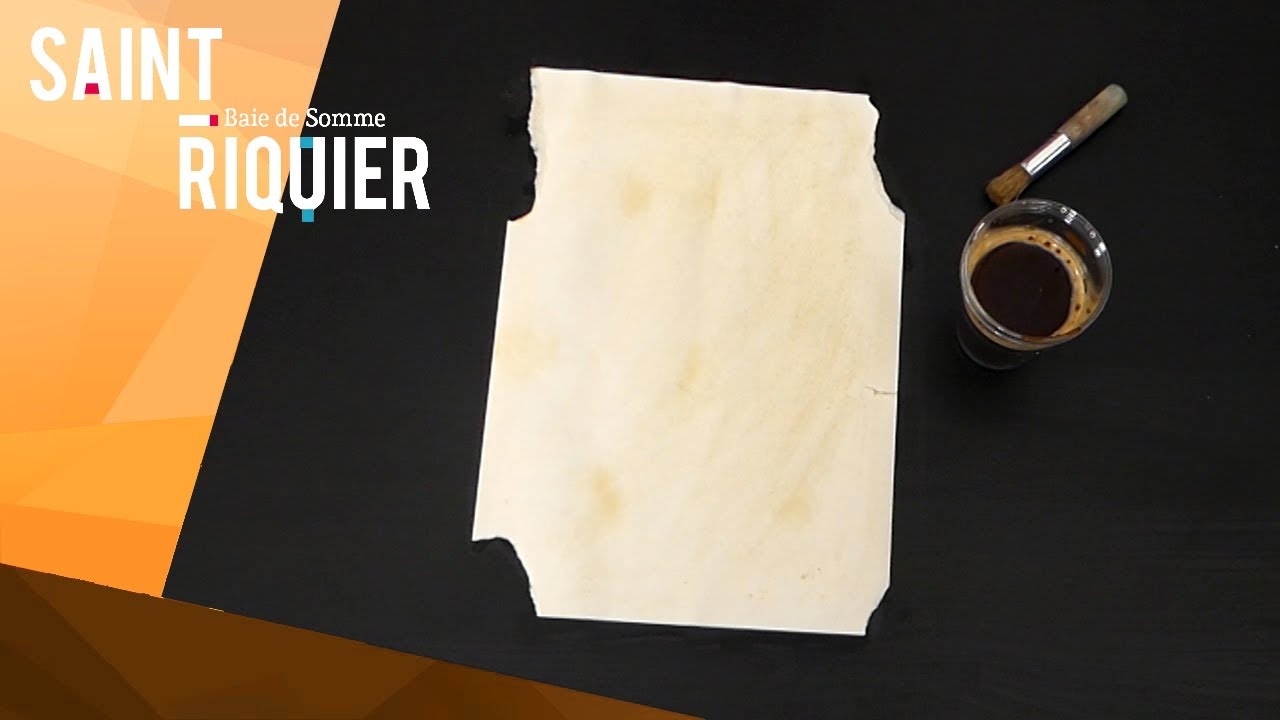 Tuto Studio Créa - Feuille de parchemin