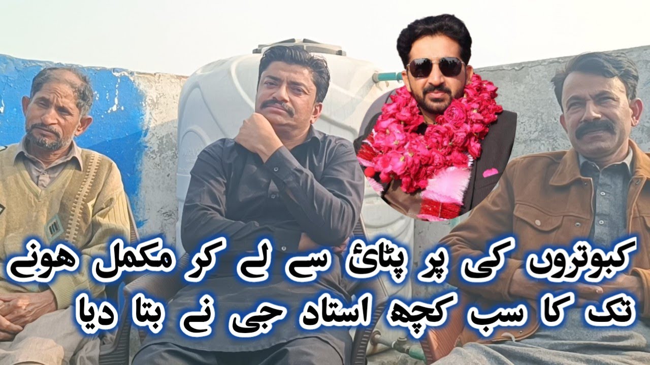 Ustad Malik Shahzad Na Kabootro Ki Par Patai Say Lay Kar Mukamal Hony Tak Ka Sub Kuch Bta Diya