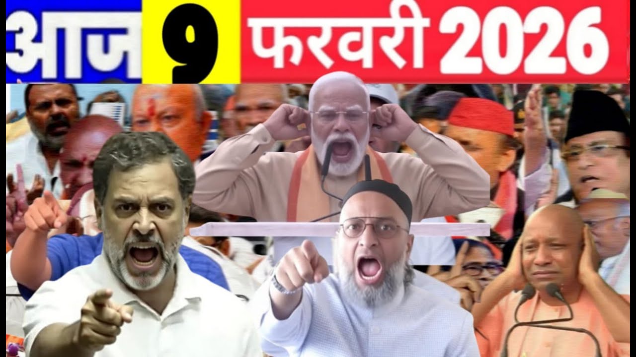 9 Feburary 2026 Aaj Ki 50Sabse Badi Khabrein |Breaking News Today| Ravish Kumar Prime Time
