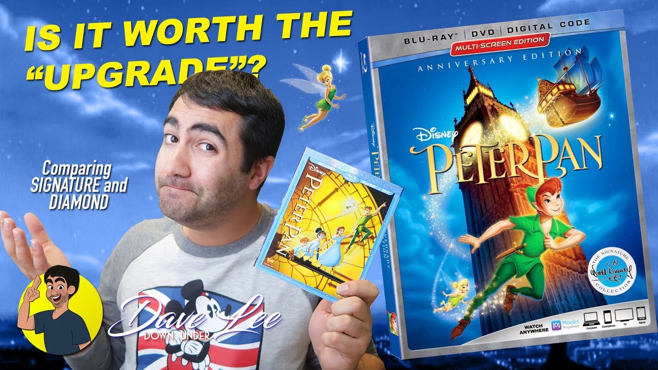 PETER PAN - DISNEY SIGNATURE COLLECTION Blu-ray - Is It Worth the Upgrade?