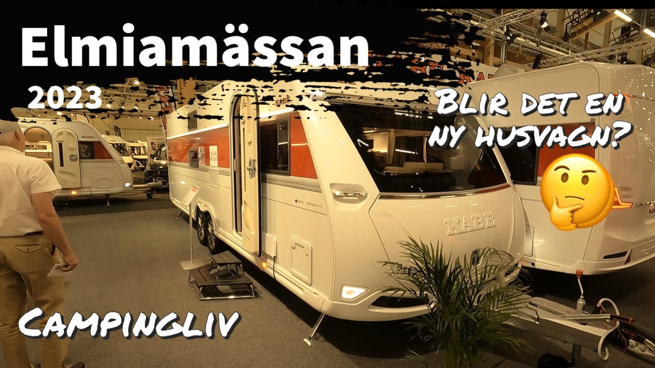 Elmia 2023 Massa fina nyheter och kul att se @VåraHusbilsresor och @GlampingExplorer live 🤩