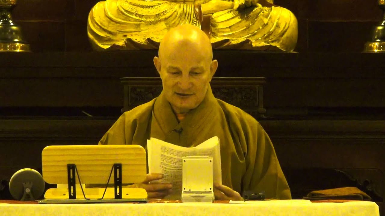 Ven. Dhammadipa Thomas Meditation Retreat - 10/13/2012 Evening Talk
