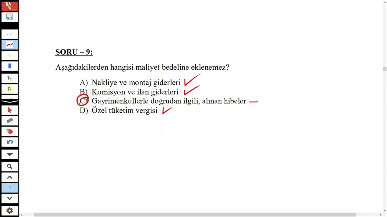 9. DEĞERLEME HÜKÜMLERİ - HÜSEYİN ÇUKURTEPE