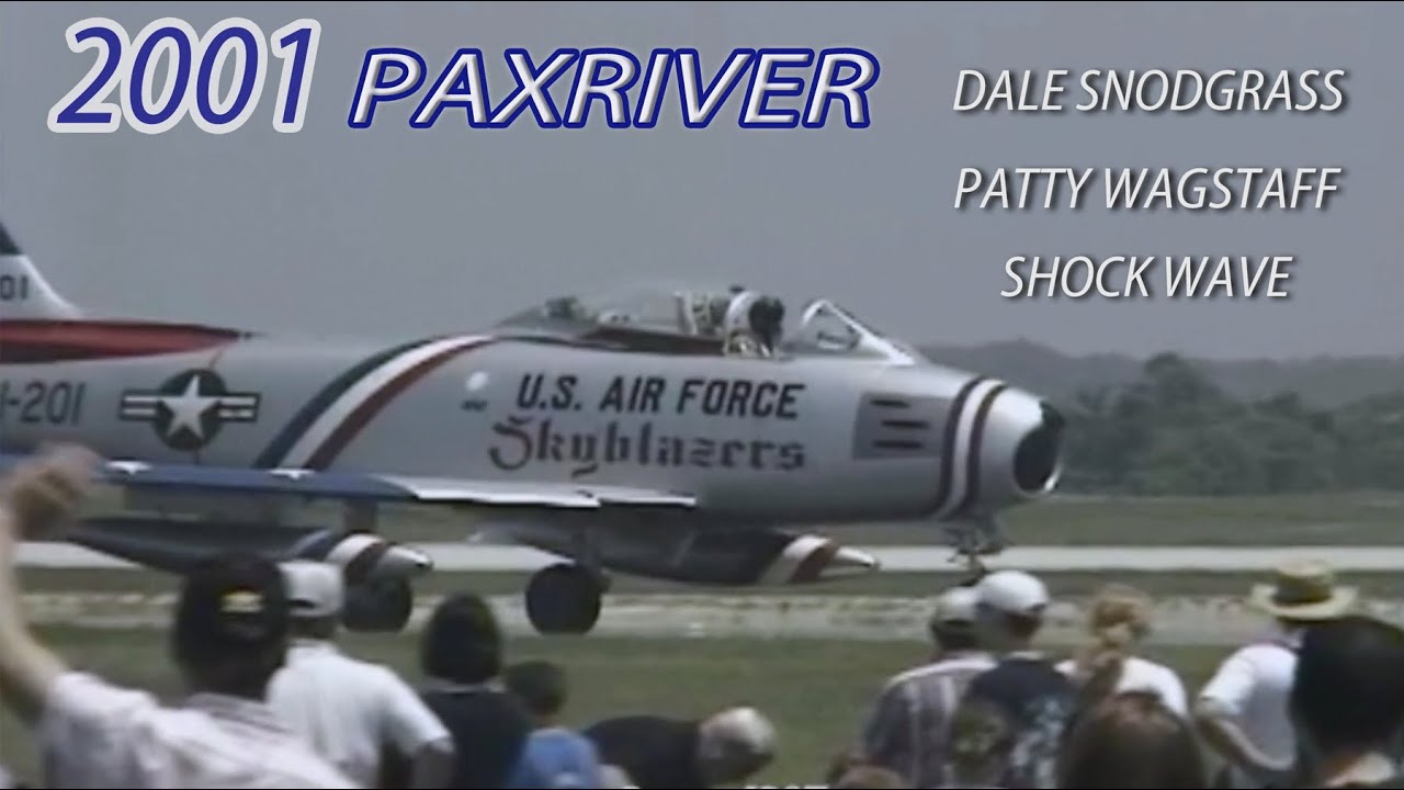 2001 NAS  Patuxent river Airshow Dale Snodgrass, Patty Wagstaff, Shock Wave