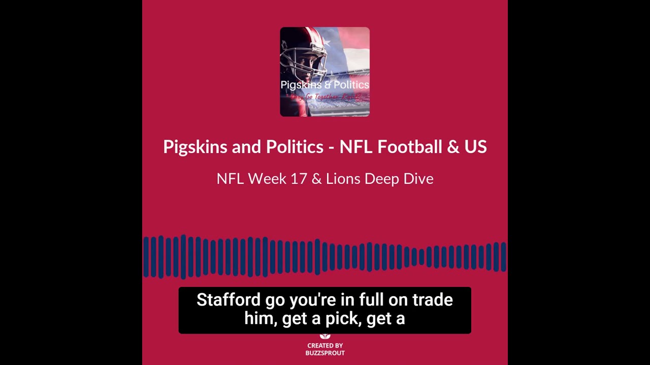 What should the Lions do with Matthew Stafford?