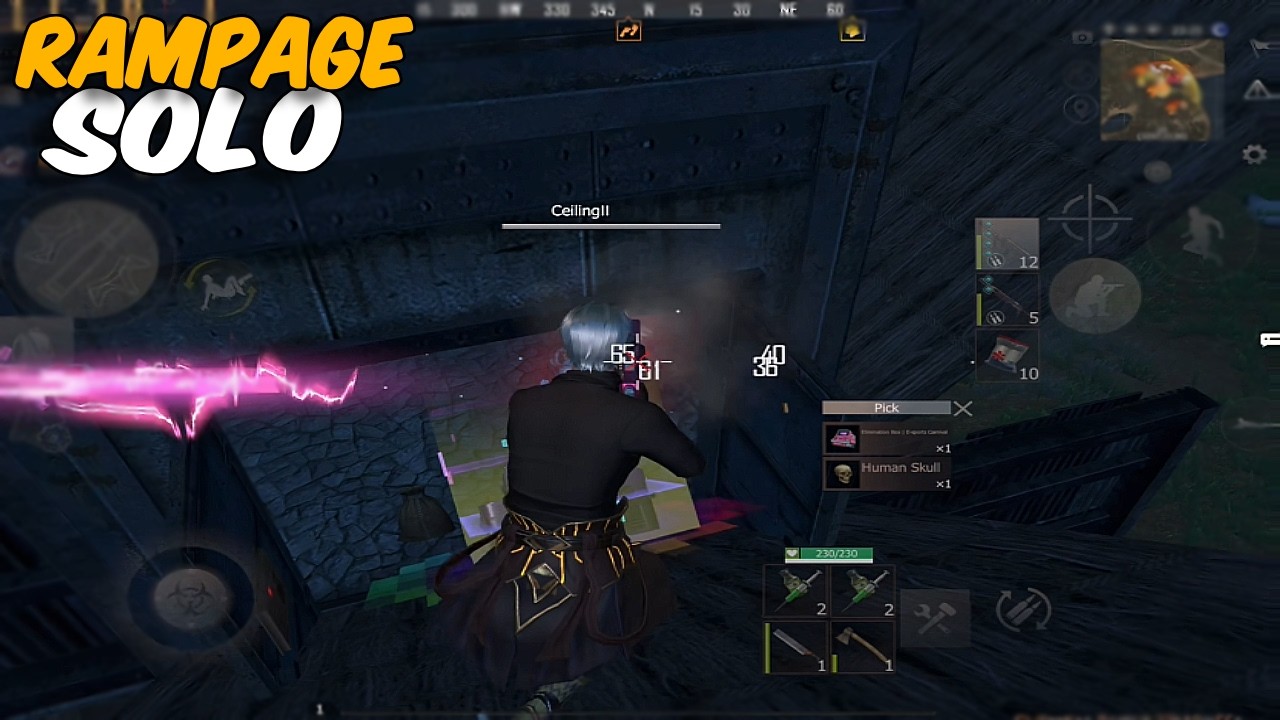 SOLO 6 Hour In RAMPAGE | Last island of survival