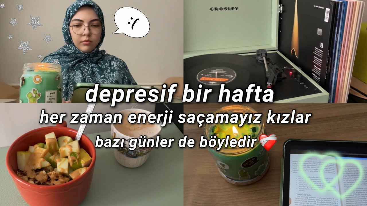 vlog| motivasyonumun düşük olduğu bir hafta, ev ve okul günleri🙂‍↕️🪫🧸