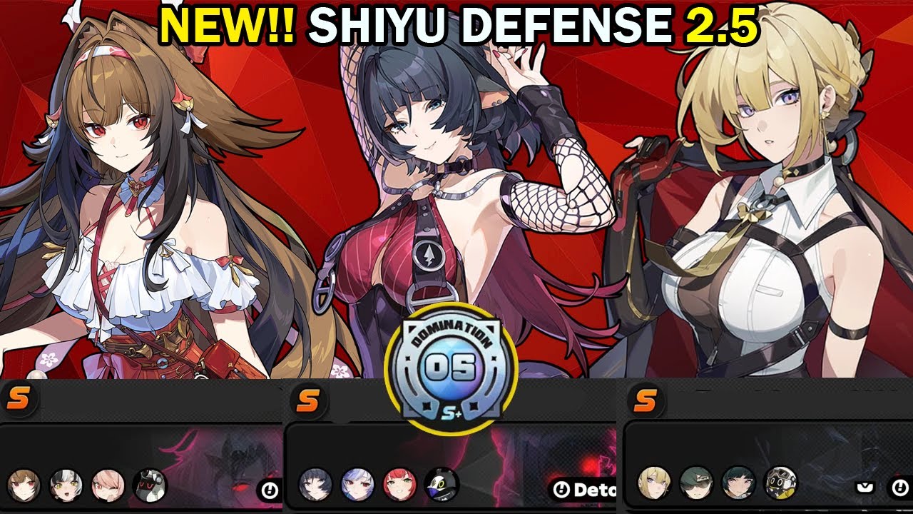 NEW Shiyu Defense | Ye Shunguang, Jane & Evelyn! | Node 5 S+ Clear | Zenless Zone Zero ZZZ 2.5【ゼンゼロ】