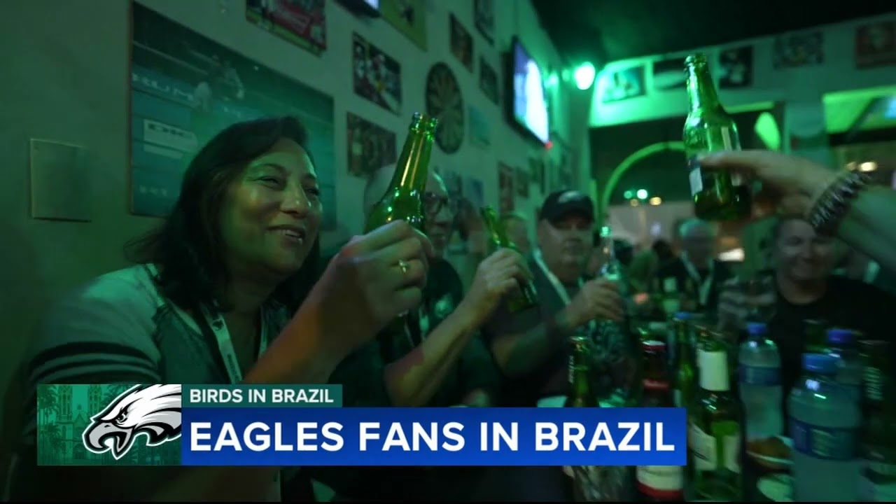 Eagles fans take over pub in S&atilde;o Paulo