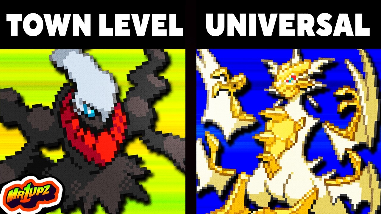 I Ranked ALL 104 Legendary Pokemon By DESTRUCTIVE POWER | Mr1upz