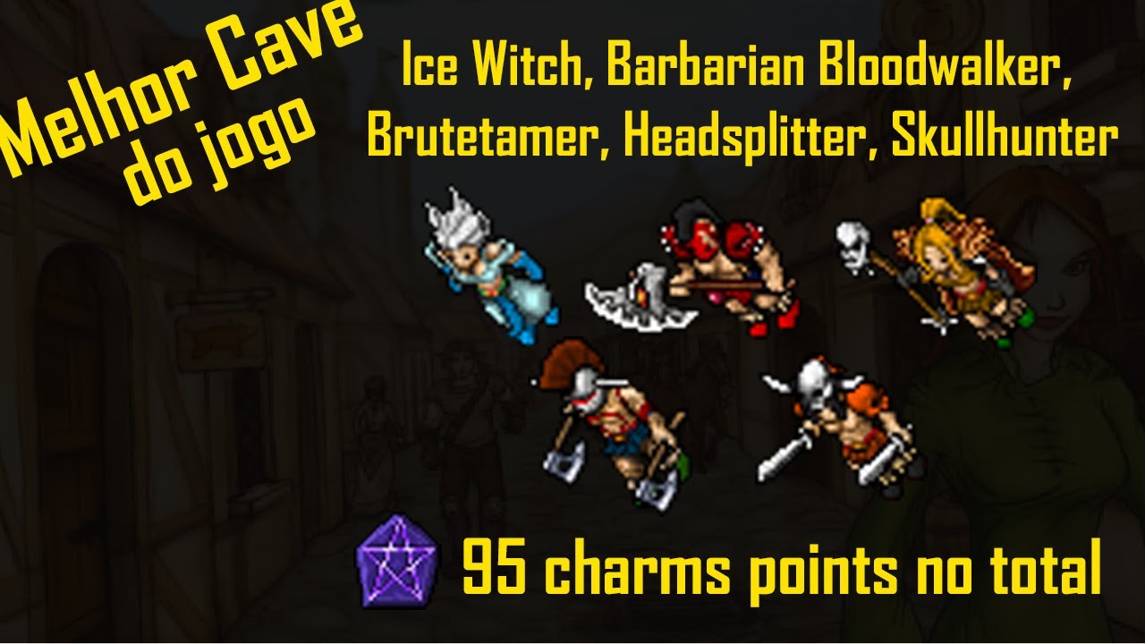 [BESTIARY] Ice Witch, Barbarian Bloodwalker, Brutetamer, Headsplitter, Skullhunter - 95 Charms point