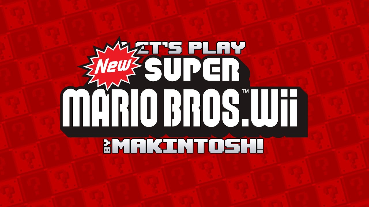 Let's Play new Super Mario Bros. Wii, part 001 - Powr&oacute;t do Muchomorowego Kr&oacute;lestwa 🍄