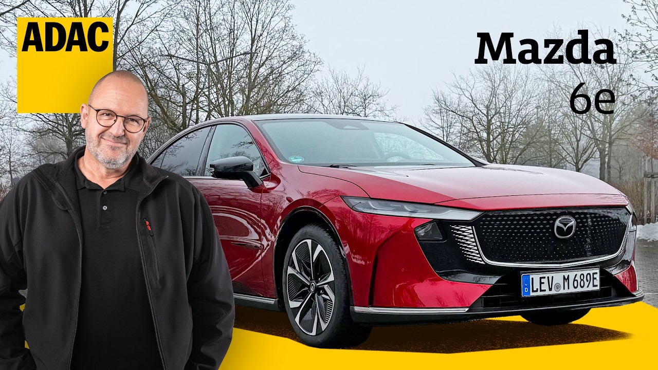 Elektrische Mittelklasse-Limousine aus Japan: Der Mazda 6e im Fahrbericht