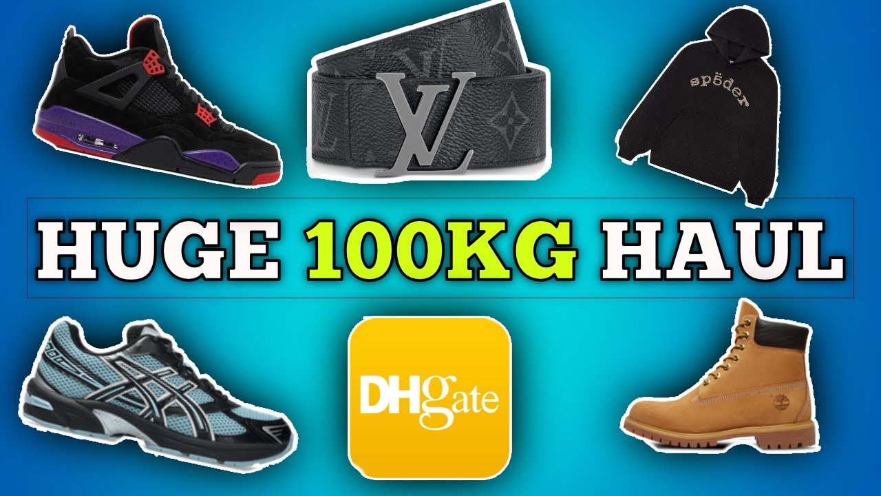 MASSIVE 100KG DHGATE HAUL UNBOXING 📦❄️ (LINKS GIVEN)