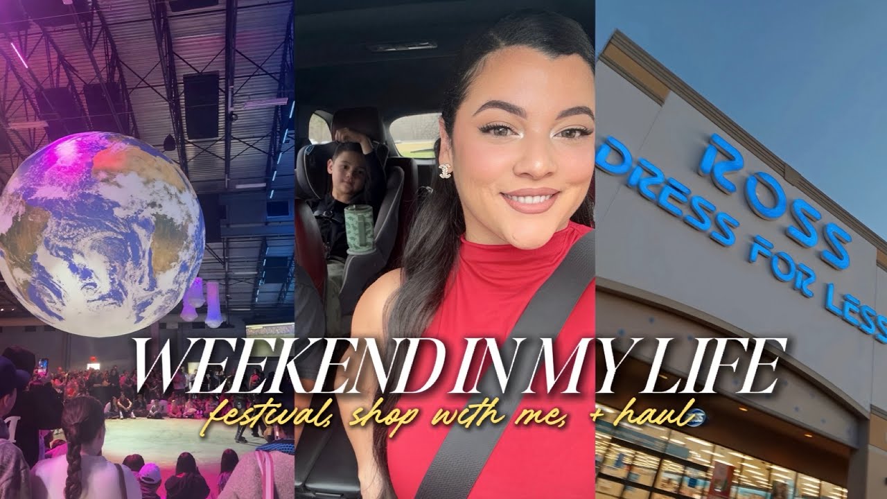 Day in My Life as a Stay at Home Mom ♡ | Festival, Shop with Me + Haul