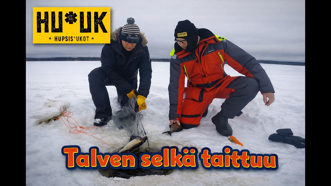 Talvenselkä taittuu.
