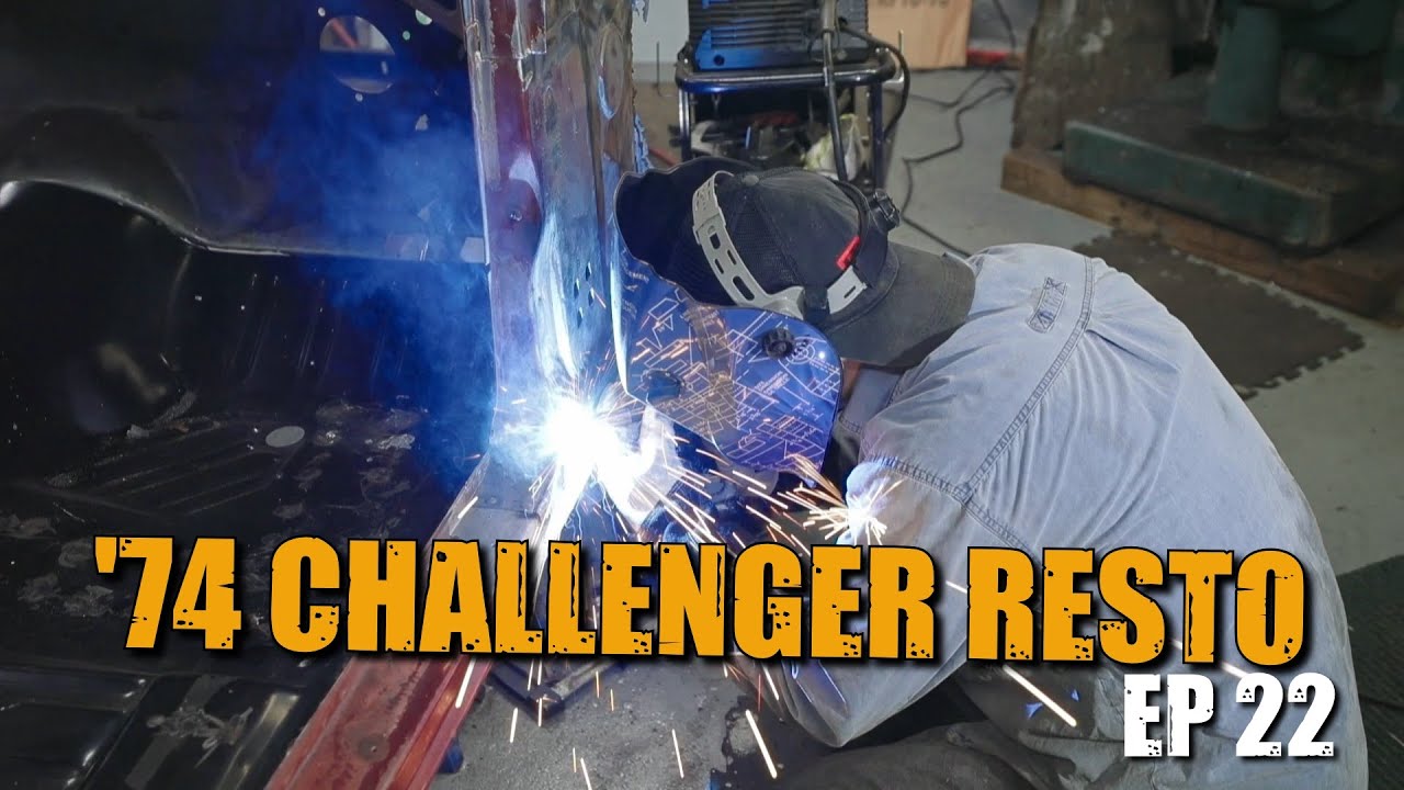 74 Dodge Challenger Restoration #22 - DOOR JAMB PATCHES