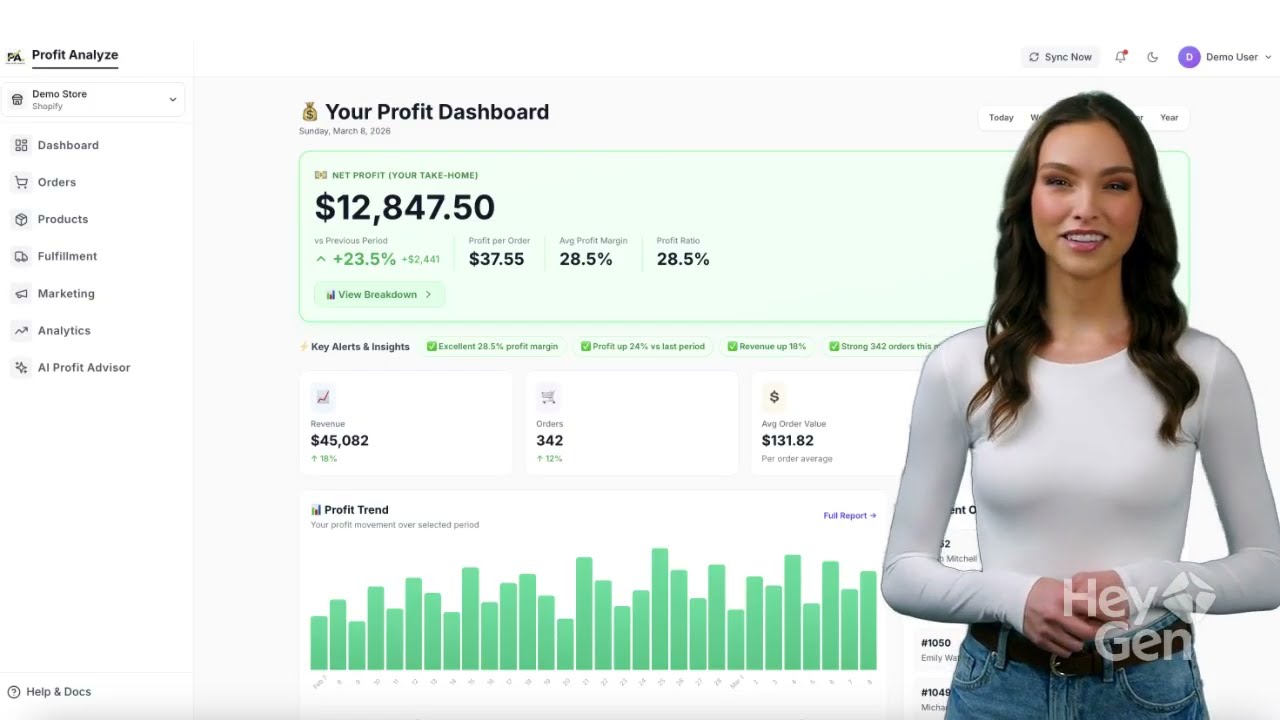 Profit Analyze - Your real profit tracker for Shopify