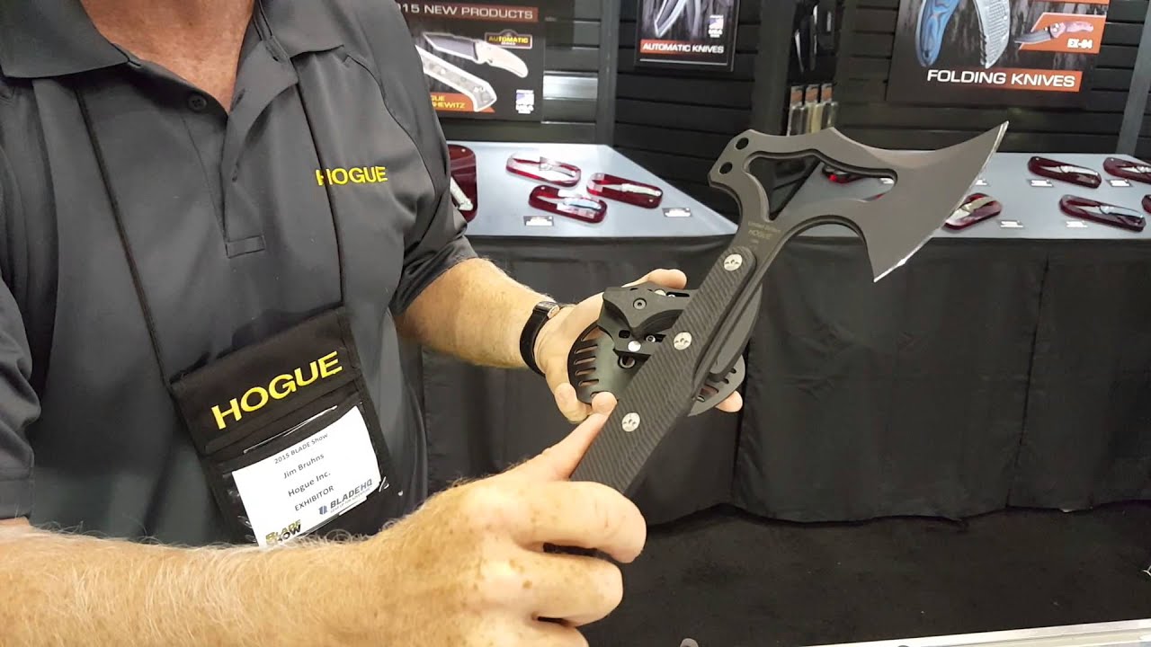 Hogue Hawk 2015 Blade Show interview by BattlBox