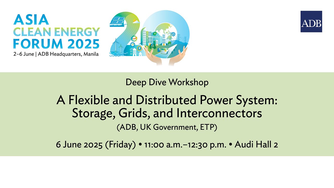 Deep Dive Workshop: A Flexible and Distributed Power System: Storage, Grids, and Interconnectors