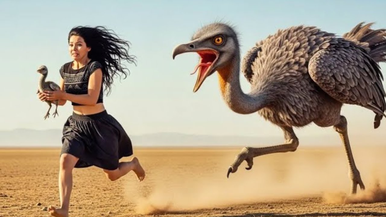 Life Million Years Ago: Girl Steals Baby Chick