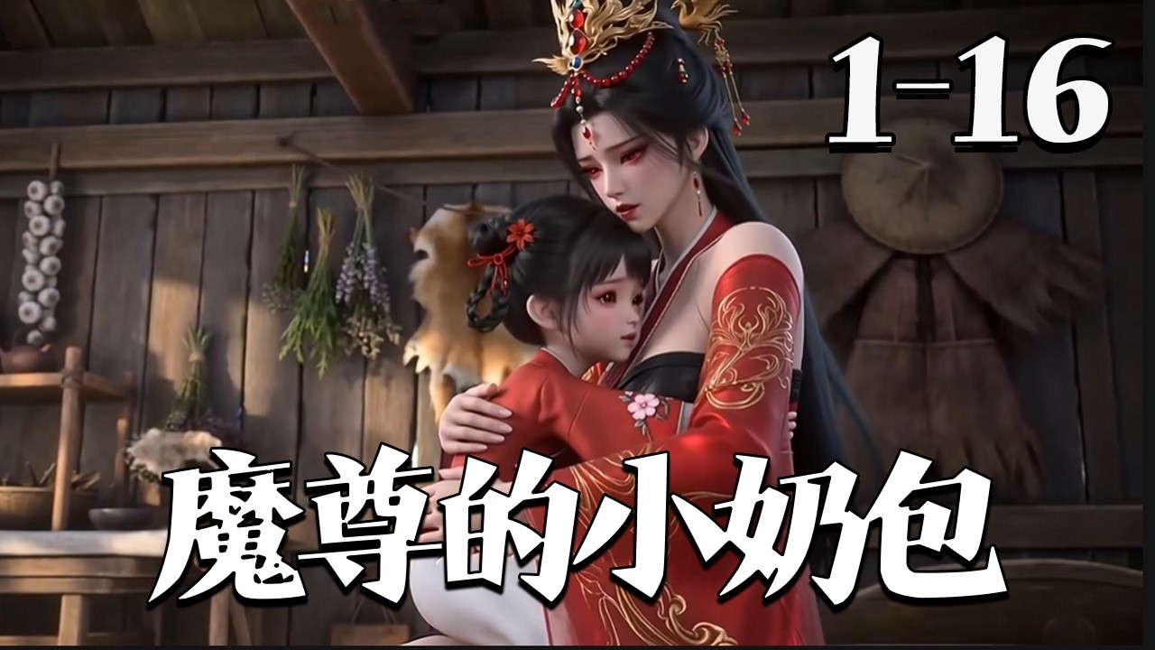 【魔尊的小奶包】1~16集 隐世魔尊，女帝带娃上门求负责#qtmd#大宋映画#逆水寒