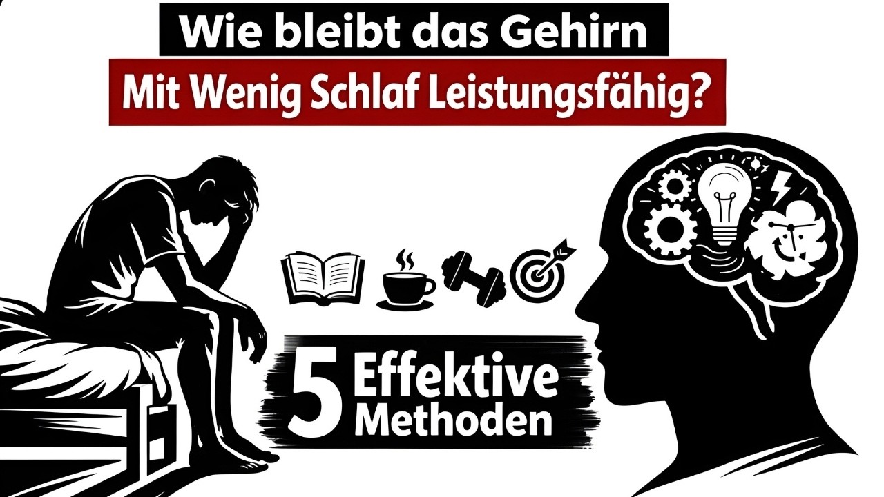 Wie bleibt das Gehirn mit wenig Schlaf leistungsfähig? (5 effektive Methoden)