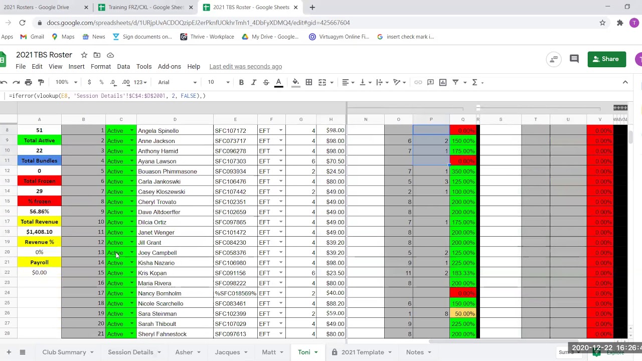 2021 Roster Quick Tutorial